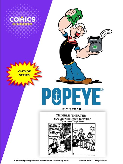 Title details for Popeye by Hearst Holdings Inc., King Features Syndicate Division - Available